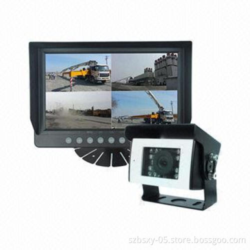 Rear-view System with 9-inch Digital Monitor and Car Camera for Heavy-duty Equipment